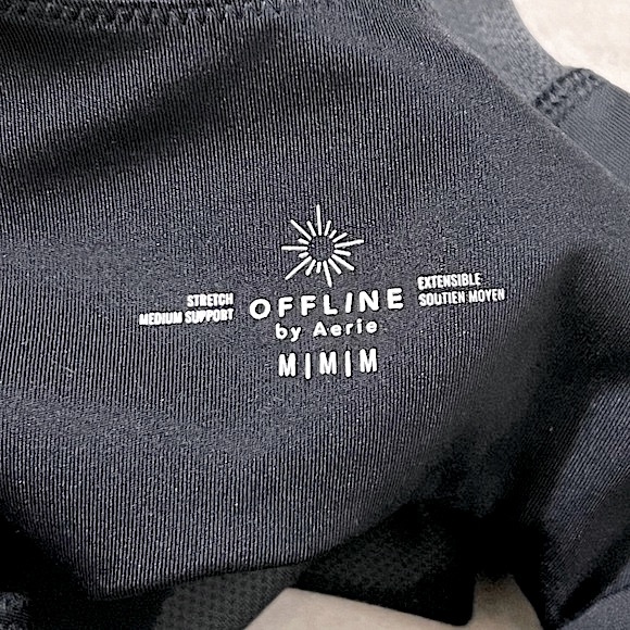 AERIE (NWOT) โข Offline Camo Sports Bra with Back Cutout โข Size Medium - Picture 3 of 11